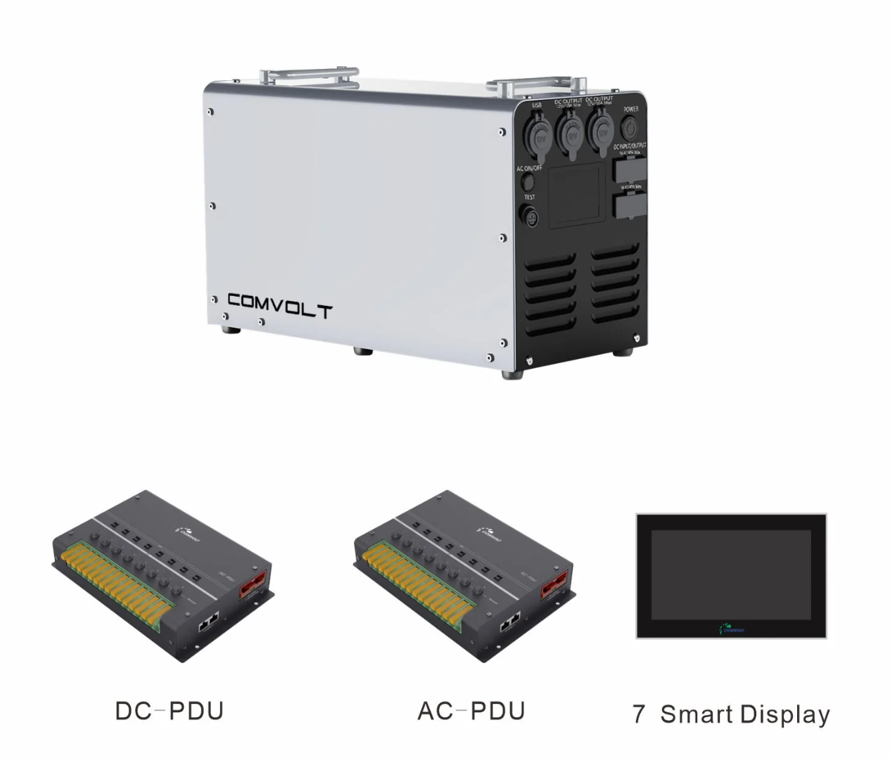 VELIT 2000R x Comvolt 4000 Plug and Power 12V AC