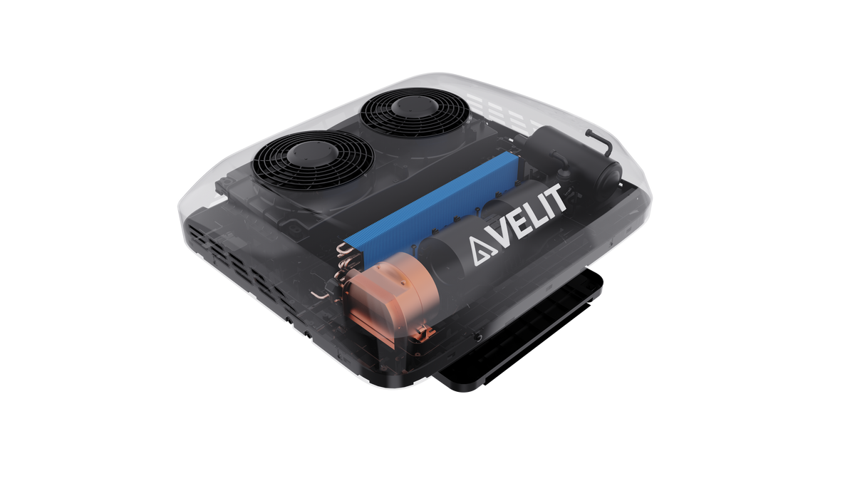 Velit V3 with Ventilation - 12V/48V Rooftop Air Conditioner